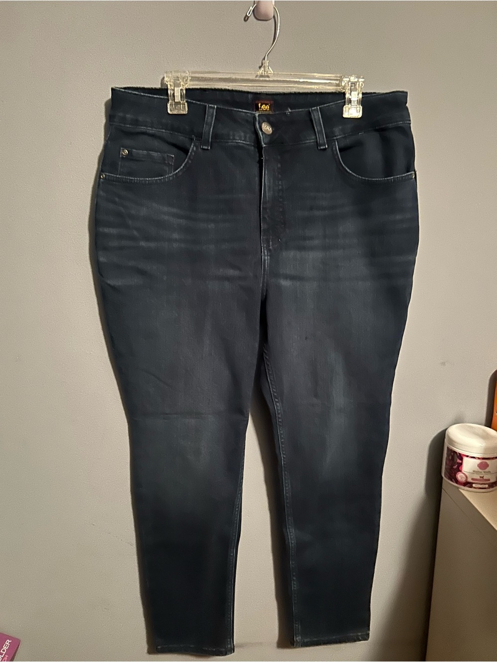 Lee Women's Skinny Jeans in Deep Indigo Wash